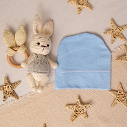 №Б-257 Шапочка для малыша, ткань рибана, р.38-40