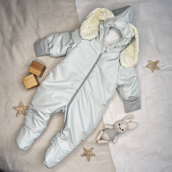 11-408з Комбинезон утепленный прогулочный Зая 