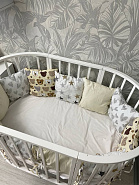 0332 Бортики в кроватку 
