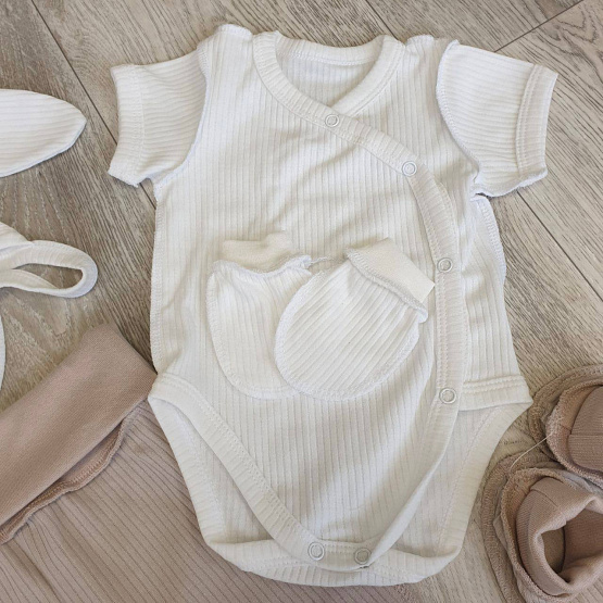 Д-41 Боди короткий рукав. Набор 2 шт. Интерлок