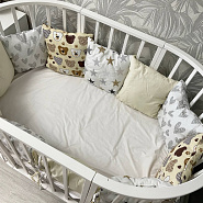 0332 Бортики в кроватку 