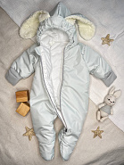 11-408з Комбинезон утепленный прогулочный Зая 