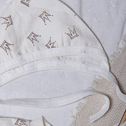 М-446 Комплект комбинезон-слип с шапочкой, в ассортименте, короны, рост 56