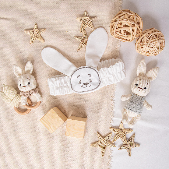 №БК-111 Пояс-бант,  Зайка