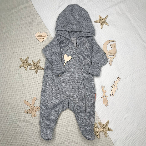 Арт. М-522 Комбинезон на молнии с капюшоном