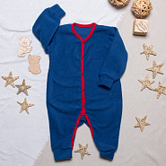 №М-476 Комбинезон детский, флис, синий