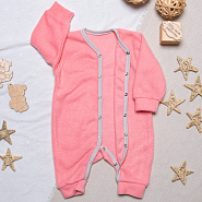 Комбинезон М-476 флис персик рост 68