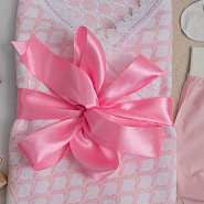 №391 Комплект на выписку «Swan-Song» розовый, лето