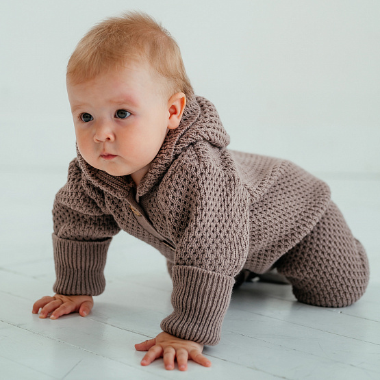 М-524 Вязаный комбинезон 