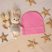 №Б-257 Шапочка для малыша, ткань рибана, р.38-40