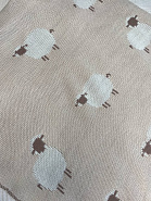 ПВ-40 Плед вязаный Овечки