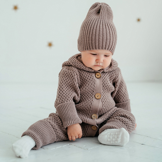 М-524 Вязаный комбинезон 