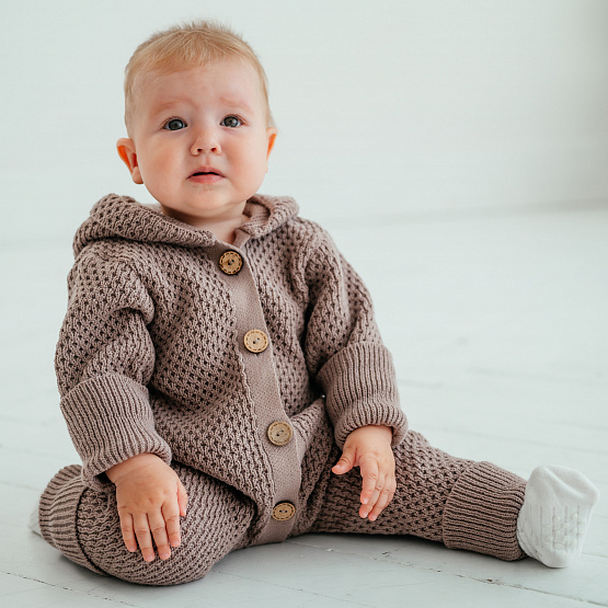 М-524 Вязаный комбинезон 