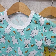 №Ф-60 Футболка детская,  на кнопках на плече остатки