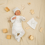 Шапочка с ушками мишки №Б-275, р.38-40, в ассорт.