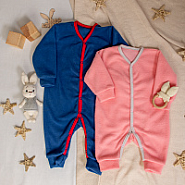 №М-476 Комбинезон детский, флис, синий