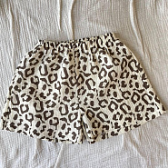 К-511 костюм из муслина «Леопард».  шоколад