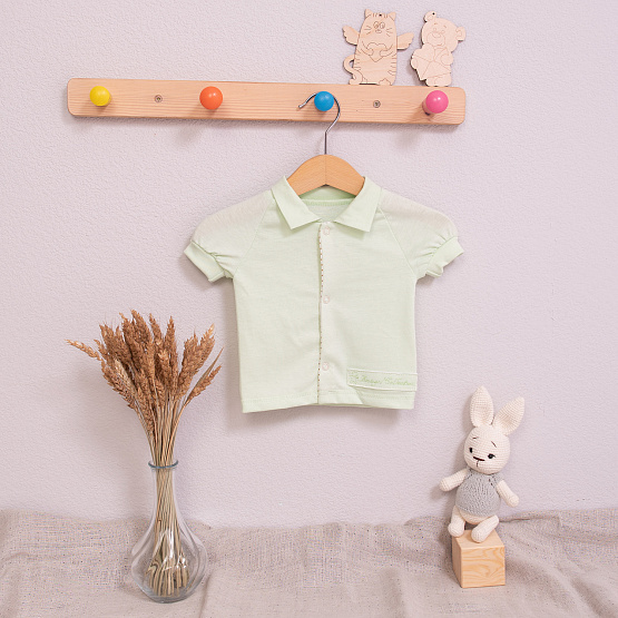 №Ф-65 Распашонка кофточка детская на кнопках, в ассорт, рост 62