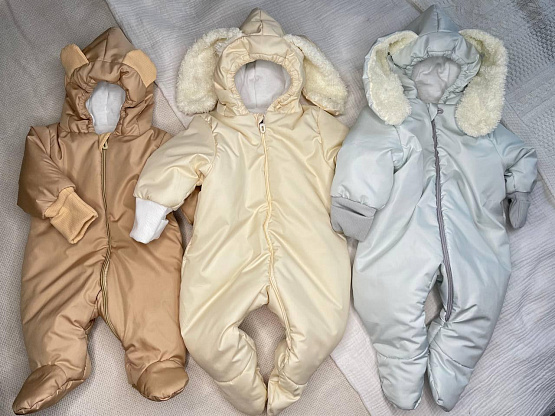 11-408з Комбинезон утепленный прогулочный  Зая 