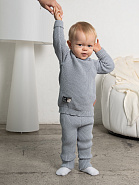 К-350 Костюм вязаный. Серый