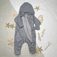 Арт. М-522 Комбинезон на молнии с капюшоном