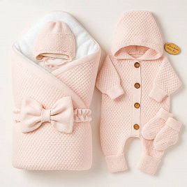 455 Комплект на выписку «Пчелка» розовый 