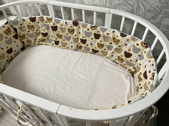 0333 Бортики в кроватку 