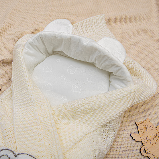 №0861 Матрасик-подложка для новорожденного, мишка