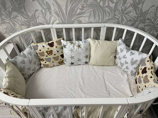 0332 Бортики в кроватку 