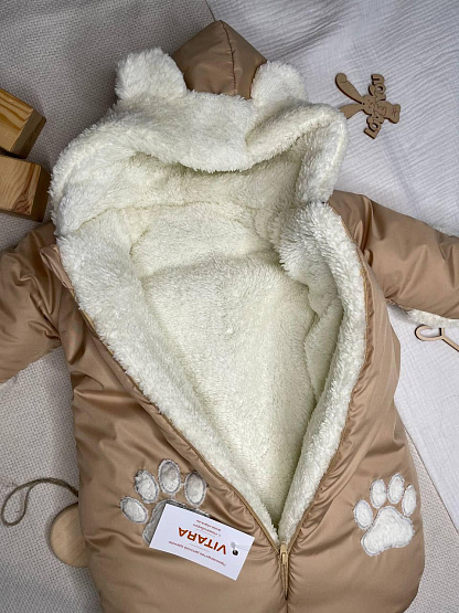 11-417 конверт Лапки- мишки (карамель)