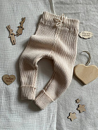 Т-106 Штаны вязаные, бежевые