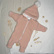 М-530 Вязаный комбинезон для новорожденного 