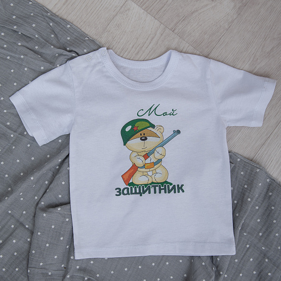 №Ф-161 Футболка с праздничным принтом 