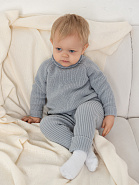 К-350 Костюм вязаный. Серый