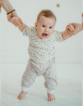 Ф-60 Футболка детская,  на кнопках на плече