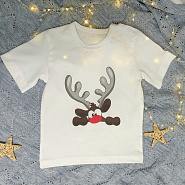 №Ф-164 Футболка детская, с праздничным принтом 