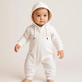 М-516 Комбинезон Вырастайка. Белый