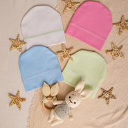 №Б-257 Шапочка для малыша, ткань рибана, р.38-40