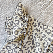 К-511 костюм из муслина «Леопард» серый